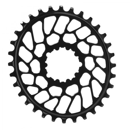 PLATEAU ABSOLUTE BLACK OVALE 32D DM BB30 SRAM 1x10-12V ALU N - SRBB30OV32BK - 5110846000203