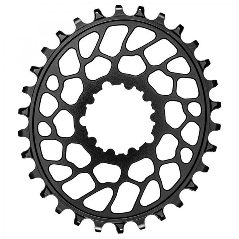 PLATEAU ABSOLUTE BLACK OVALE 34D DM BB30 SRAM 1x10-12V ALU N - SRBB30OV34BK - 5110846000210