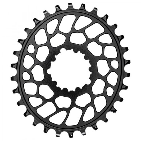 PLATEAU ABSOLUTE BLACK OVALE 34D DM BB30 SRAM 1x10-12V ALU N - SRBB30OV34BK - 5110846000210
