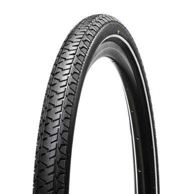 PNEU VÉLO ELECTRIQUE HUTCHINSON REPUBLIC INFINITY TUBE TYPE TR 26X1.75" NOIR REFLEX