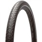 PNEU VÉLO ELECTRIQUE HUTCHINSON REPUBLIC INFINITY TUBE TYPE TR 26X2,4" NOIR REFLEX