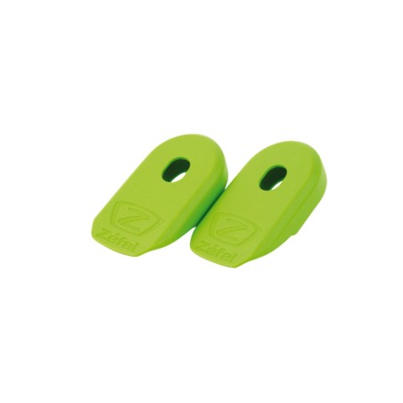 PROTECTION MANIVELLE ZEFAL CRANK ARMOR VERT (PAIRE) - NOUVEAU MODELE - - 47x38x16mm