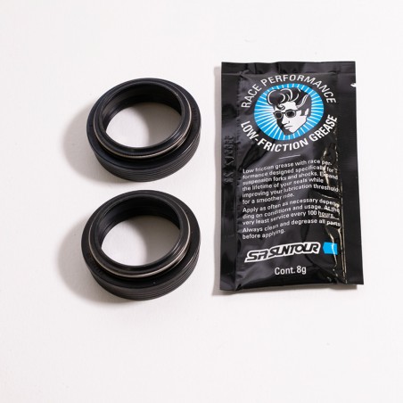 KIT JOINTS CACHE-POUSSIÈRE SUNTOUR  FOURCHES XCM34/XCR34 - FKA122-91 KIT - 602728047079