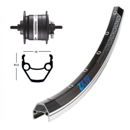 R.AV 26X1.75 MOY-DYN.3N31NOIR RIGIDE 36T EXAL ZX 19 NOIR/ARG - 2146064300 - 4032191611563