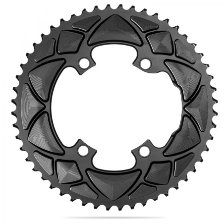 PLATEAU AB.BL.53D 110 BCD 4 BR.ASYM.SHIMANO 9100/8000 ALU NR - RR9100/53/4BK - 5110846003969