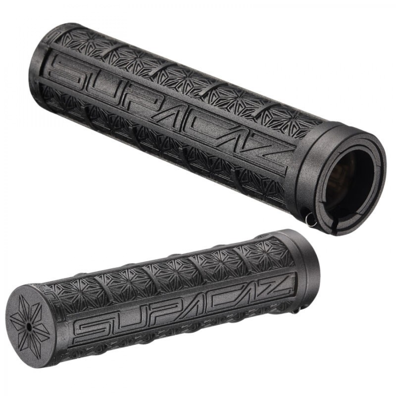 JEU DE POIGNÉES SUPACAZ GRIZIPS 32mm NOIRES - GR-10 - 633090197055