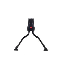 BÉQUILLE DOUBLE REX PLIABLE 26-28  NOIRE - 0608 NL E1 - 4021834060806