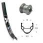 ROUE AV 28X1.75DYN.MOYEU3N30 AGT.SSP 36T RIGIDA X-STAR 19 NO - 2146456600 - 4032191826592