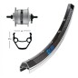 ROUEAV28X1.75MOY-DYN.DH3N31ARG.RIGIDE36T EXAL ZX 19 NOIR/ARG - 2146563100 - 4032191611570