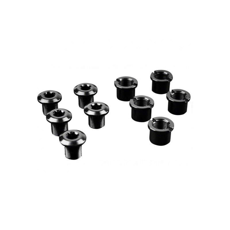 KIT VIS PLATEAU 5 BRAS ABSOLUTE BLACK LONGS ALUMINIUM NEGRO - BOLT5L - 5110846001767