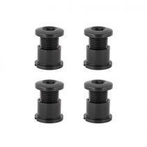 KIT VIS PLATEAU 4 BRAS ABSOLUTE BLACK LONGS ALUMINIUM NEGRO - BOLT4L - 5110846001781