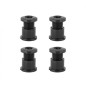KIT VIS PLATEAU 4 BRAS ABSOLUTE BLACK LONGS ALUMINIUM NEGRO - BOLT4L - 5110846001781