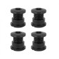 KIT VIS PLATEAU 4 BRAS ABSOLUTE BLACK COURTS ALUMINIUM NEGRO - BOLT4S - 5110846001798