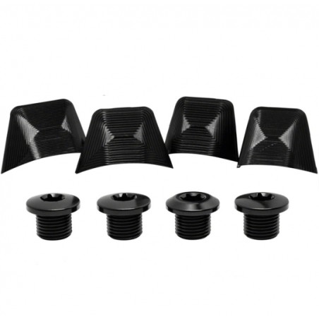 KIT VIS/Ã?CROUS PL.ABSOLUTE BLACK P/MAN.DURA ACE 9000 NOIR - DACOVERBK - 5110846002498
