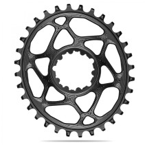 PL.AB.BL.OVALE 32D DM 6 mm OFF.SRAM 1x10-12V ALU NOIR - SROV32BK - 5110846000333