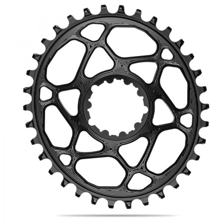 PL.AB.BL.OVALE 34D DM 6 mm OFF. SRAM 1x10-12V ALU NOIR - SROV34BK - 5110846000340