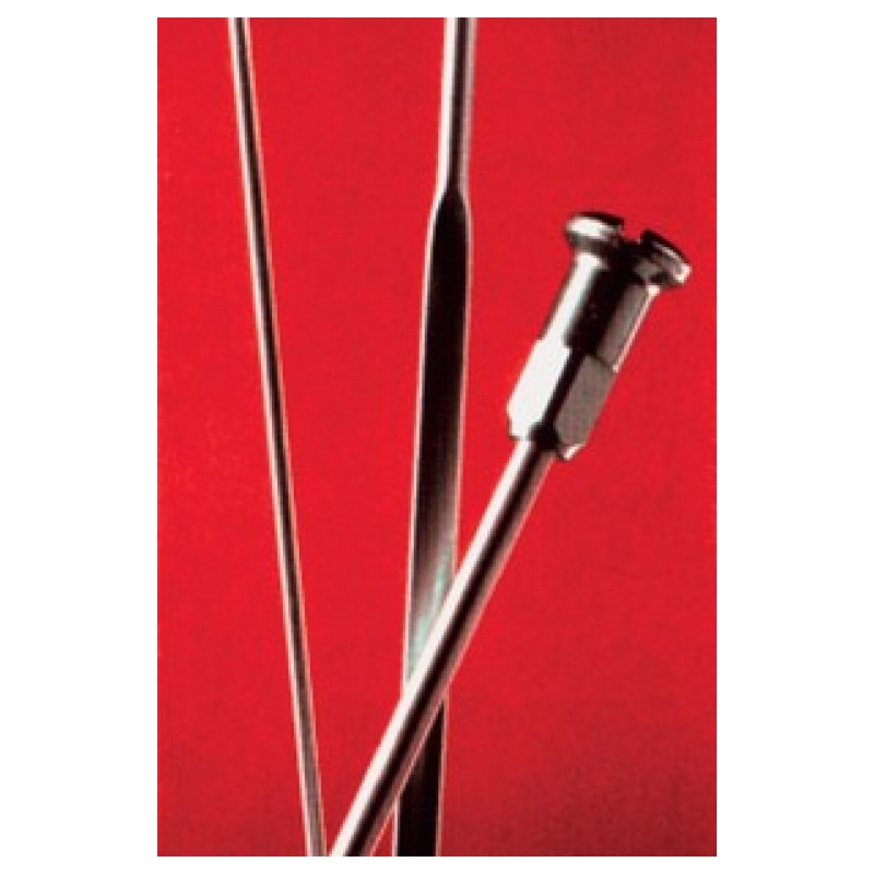 BOÎTE DE 100 RAYONS BUCHEL ZINC 296x2 ÉCROU 12mm - 921296021223 - 4260231355942