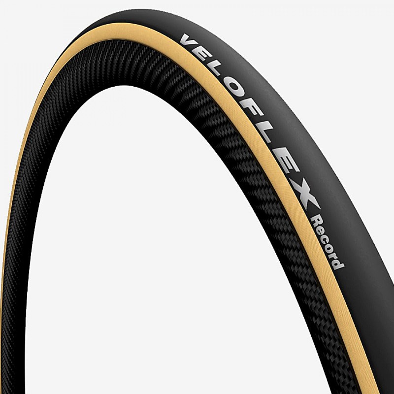 BOYAU VELOFLEX RECORD 700x23 NOIR/BEIGE 23-622 - RT23G - 8033959673836