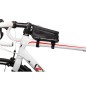 SACOCHE DE CADRE VELO ZEFAL Z CONSOLE T1 0,8L NOIR AVEC SUPPORT SMARTPHONE ETANCHE FIXATION VELCRO