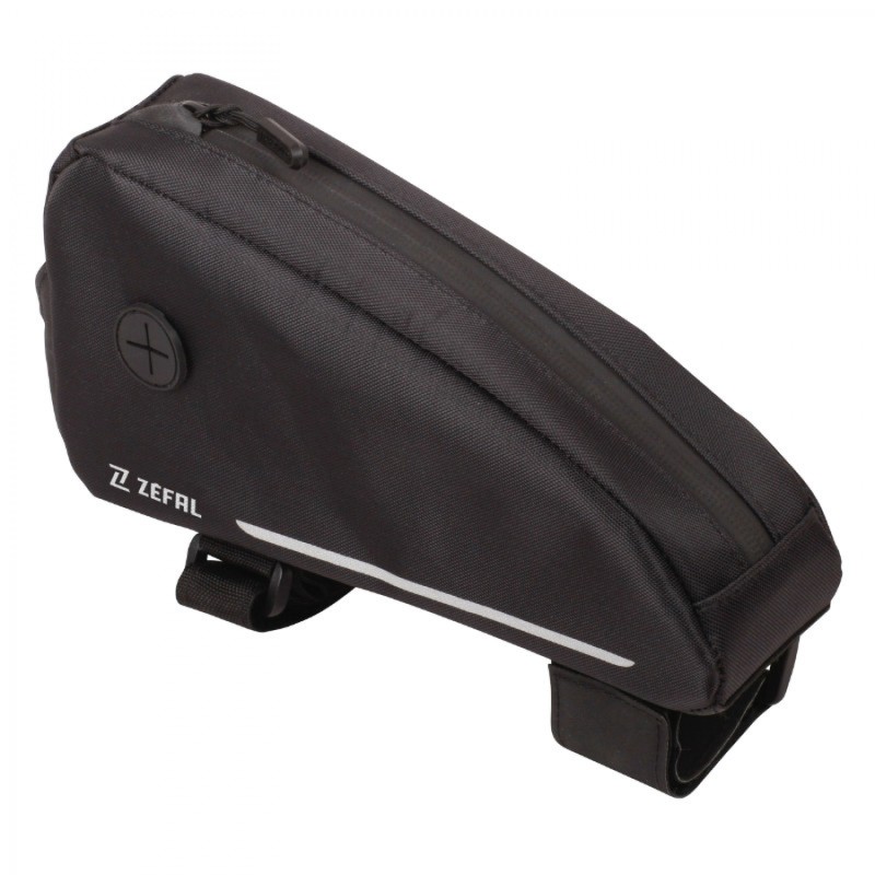 SACOCHE DE CADRE VELO ZEFAL Z ADVENTURE T1 NOIR FIXATION VELCRO 1L