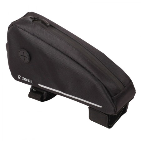 SACOCHE DE CADRE VELO ZEFAL Z ADVENTURE T1 NOIR FIXATION VELCRO 1L