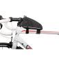 SACOCHE DE CADRE VELO ZEFAL Z ADVENTURE T1 NOIR FIXATION VELCRO 1L