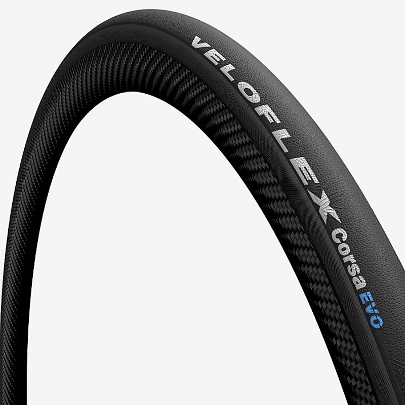 PNEU VELOFLEX CORSA EVO OPEN TUBULAR 700x25 NOIR 25-622 - CE25B - 8033959674154