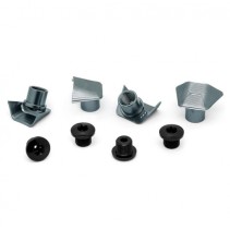 KIT VIS/Ã?CROUS PL.ABSOLUTE BLACK P/MAN.DURA ACE 9100 GRIS - DACOVER91GR - 5110846003167