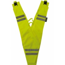 COU/COLLIER DE SECURITÉ RÉFLÉCHISSANT WOWOW ADULTE JAUNE - 10813 - 5425012438132