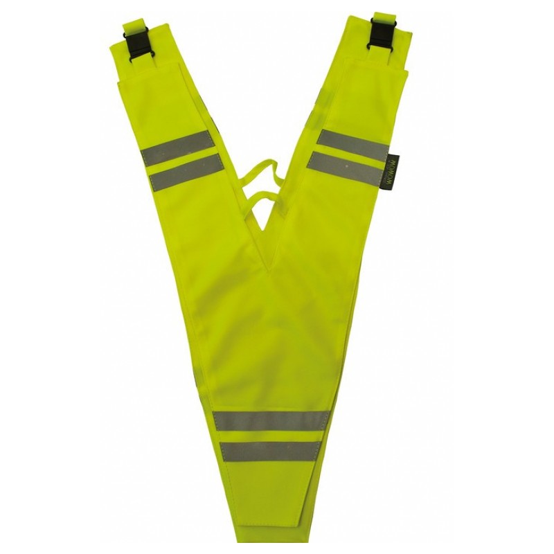 COU/COLLIER DE SECURITÉ RÉFLÉCHISSANT WOWOW ADULTE JAUNE - 10813 - 5425012438132