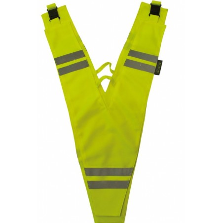 COU/COLLIER DE SECURITÉ RÉFLÉCHISSANT WOWOW ADULTE JAUNE - 10813 - 5425012438132
