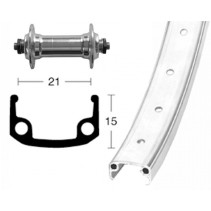 ROUE AVANT 26x1.90 WINORA 36 TROUS BLO.RAPIDE 100mm ARG.MATE - 2142068500 - 4032191605869