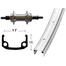 ROUE ARRIÈRE 27x1 1/4 WINORA 36TR.AXE A/VIS 135 6/7V AR.MATE - 2142072000 - 4032191047270