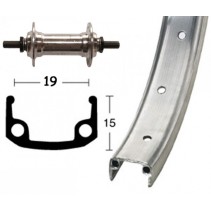 ROUE AVANT 28x1 3/8 WINORA 36 TROUS AXE A/VIS 100mm ARG.MAT - 2142080000 - 4032191047287