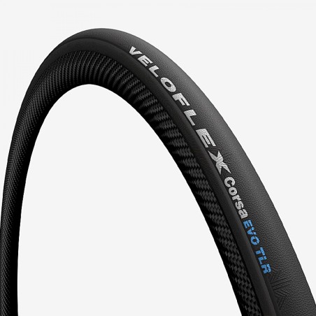 PNEU VELOFLEX CORSA EVO 700x25 TUBELESS READY NOIR 25-622 - TE25B - 8033959675151