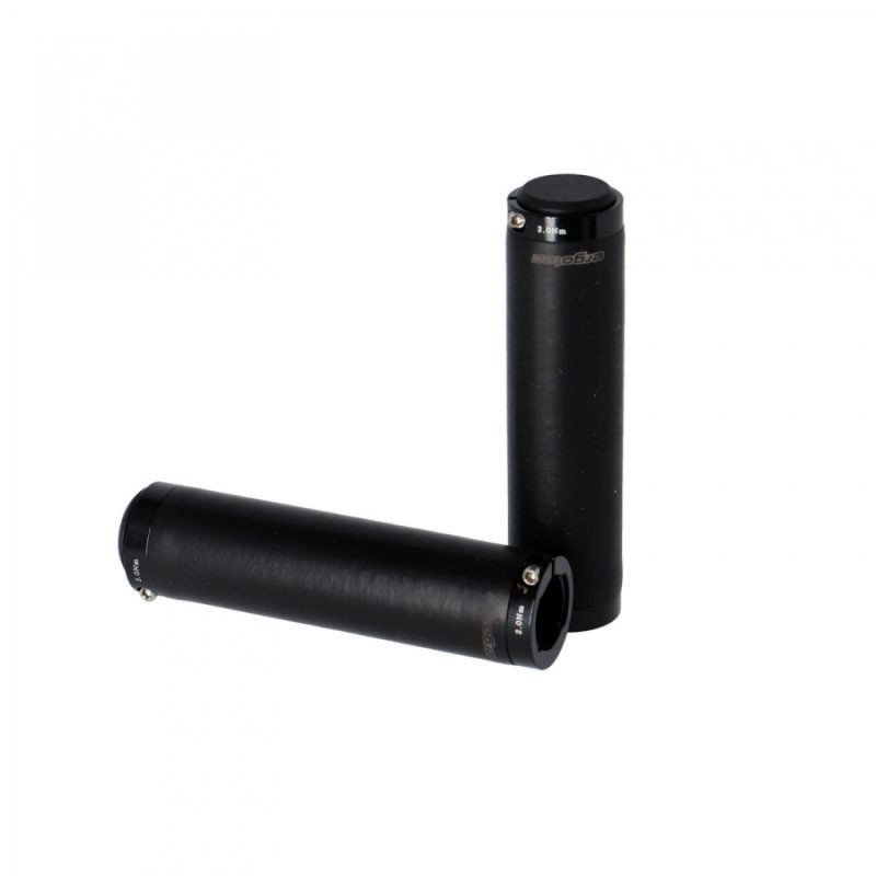 POIGNÉES VTT-VTC ERGOTEC  BILBAO SILICONE/ALU, 130/130mm LA - 61666001 - 4016538104352