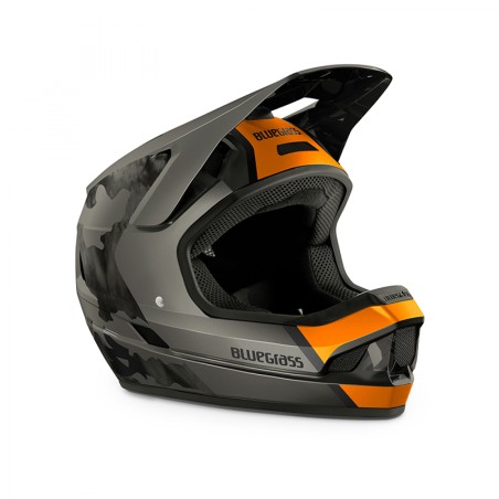 CASQUE BLUEGRASS LEGIT ORANGE CAMOUFLAGE MAT TAILLE S(54-56) - 3HG011CE00SAR - 8015190279251