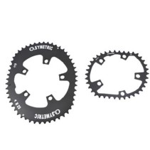 PLATEAU ROUTE DIAM 110 52-38 NOIR OSYMETRIC 11/10V. (KIT PLATEAUX) 5 BRANCHES)