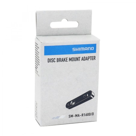 ADAPTATEUR FREIN A DISQUE ROUTE SHIMANO ARRIERE POUR INSTALLER UN DISQUE 160mm SUR ETRIER FLAT MOUNT