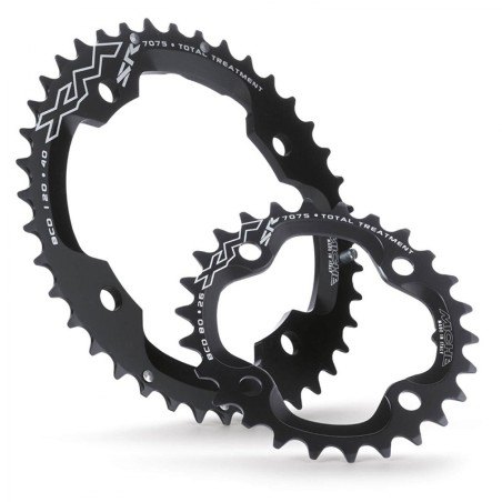 PLATEAU MICHE XM DM 6 mm OFFSET 30D SRAM 1x11V ALU JAUNE - CGSR1BDM30Y00 - 8056772579482