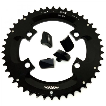 PLATEAU MICHE UTG 110BCD 4 BRA.46D P/SHI.ULTEGRA 8000 ALU NR - CGU8LBSH46B00 - 8057013346252