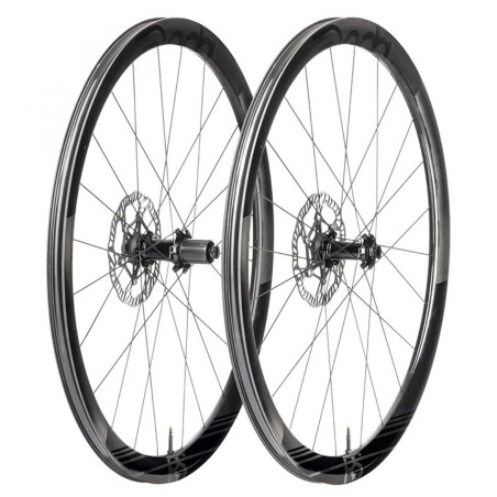 JEU ROUES DEDA RS4 PNEU DISQUE CL TLR SRAM XDR CARB.POB - WDRS4DB-XDR - 8052783489024