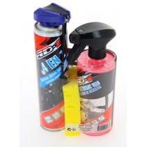 Kit tout en 1 - 400ml, éponge, manchon et nettoyant vélo - 2587 - 3700256025877