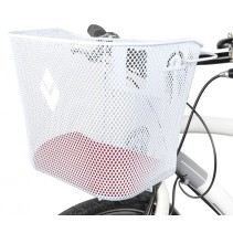 Panier acier XXL blanc avec fixation DMTS universelle compatible E-Bike - 11202244 - 3104889922440