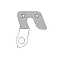 Patte de derailleur alu Marwi orbea gh - 274  (vendu a l'unite)