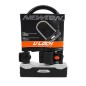 ANTIVOL VELO U NEWTON METAL D12 140x245mm AVEC CLE PLATE ACIER   SUPPORT