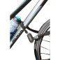ANTIVOL VELO CHAINE A CLE ZEFAL K-TRAZ M8 DIAM 6mm NOIR