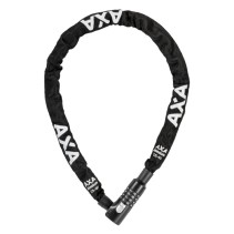 ANTIVOL VELO CHAINE A COMBINAISON AXA ABSOLUTE CODE DIAM 5mm L1.10M NOIR - SECURITE NIVEAU 9-15