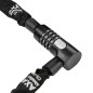 ANTIVOL VELO CHAINE A COMBINAISON AXA ABSOLUTE CODE DIAM 5mm L1.10M NOIR - SECURITE NIVEAU 9-15