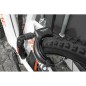 ANTIVOL VELO FER A CHEVAL TRELOCK RS481 NOIR AVEC FIXATION (FIXATION SUR CADRE LARGEUR DE 106mm à 112mm) ECART PNEU 92mm